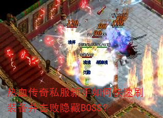 ��Ѫ����˽��������ο���ˢװ������������BOSS��