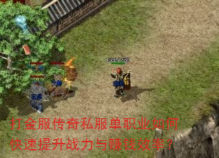 打金服传奇私服单职业如何快速提升战力与赚钱效率? 打金服传奇私服单职业如何快速提升战力与赚钱效率?