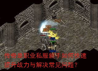 传奇单职业私服新手如何快速提升战力与解决常见问题? 传奇单职业私服新手如何快速提升战力与解决常见问题?
