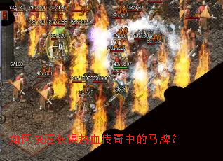 如何快速获得热血传奇中的马牌? 如何快速获得热血传奇中的马牌?