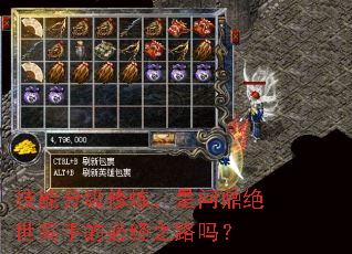 技能分级修炼,是问鼎绝世高手的必经之路吗? 技能分级修炼,是问鼎绝世高手的必经之路吗?