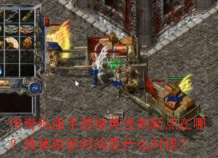 传奇私服手游精英怪刷新点在哪?具体刷新时间是什么时候? 传奇私服手游精英怪刷新点在哪?具体刷新时间是什么时候?