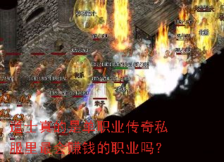 ��ʿ����ǵ�ְҵ����˽�������׬Ǯ��ְҵ��